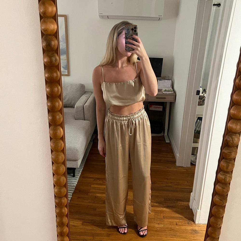 Gold Two Piece Set